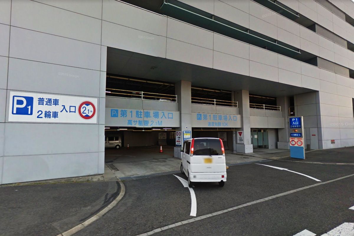 Kansai Aiport P1 Multi-level parking lot