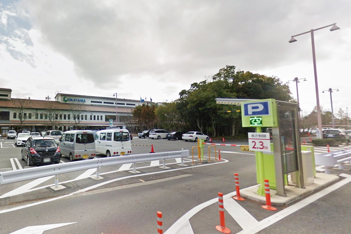 Okayama Aiport Parking lot No.1