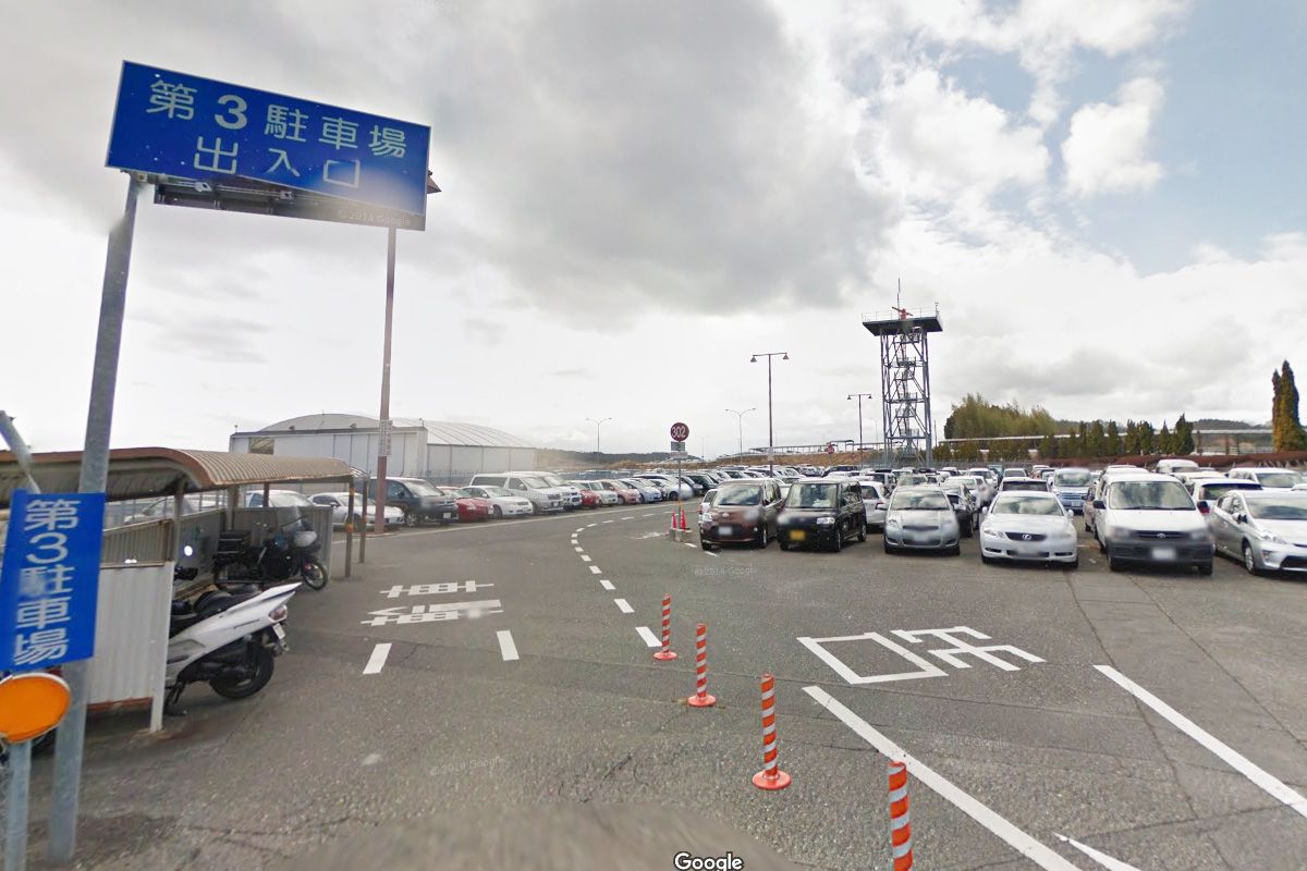 Okayama Aiport Parking lot No.3
