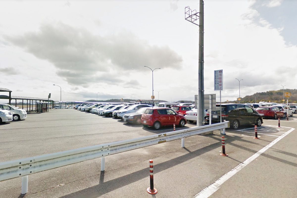 Okayama Aiport Parking lot No.4