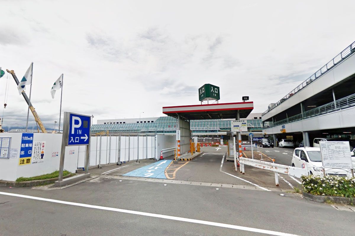 Matsuyama Aiport Parking lot no.1