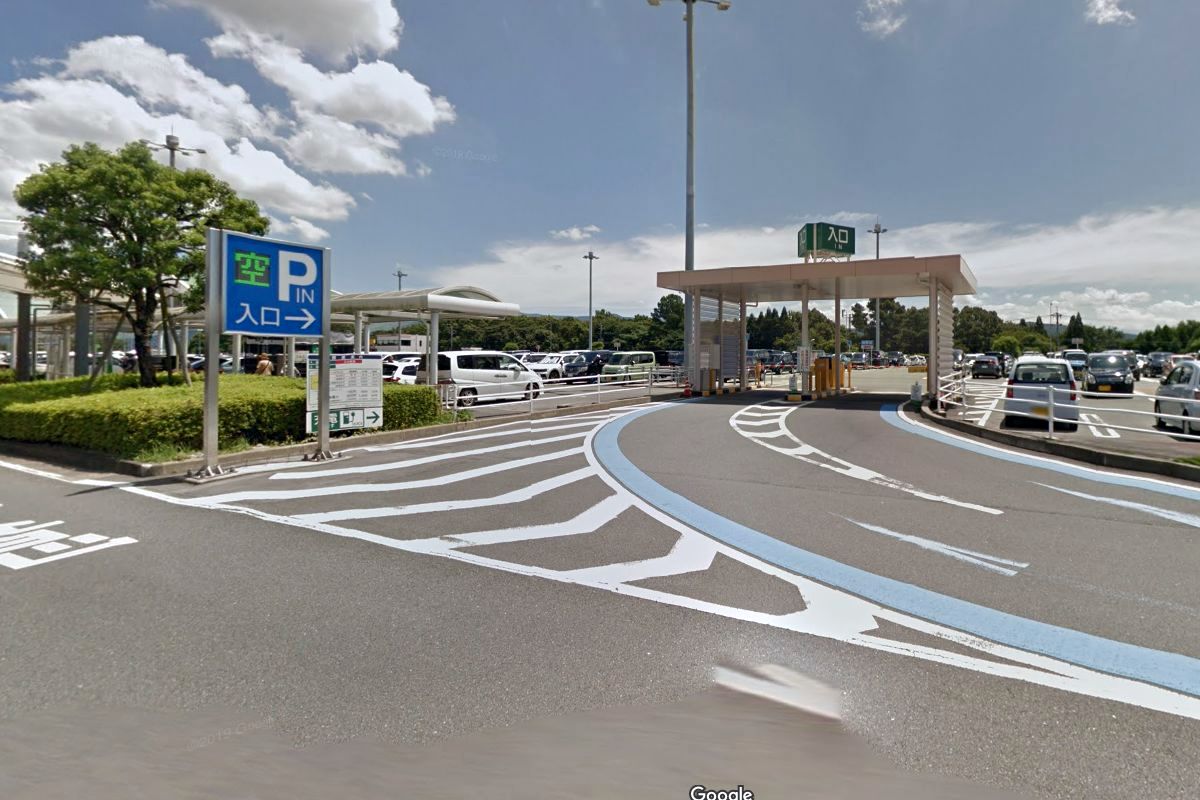 Aso Kumamoto Airport Parking lot no.1